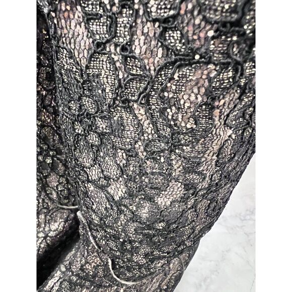 Safari Exotic Leather Boots Hand Made Vintage Women’s Size 8 1/2 Sequins Bling - Picture 10 of 11